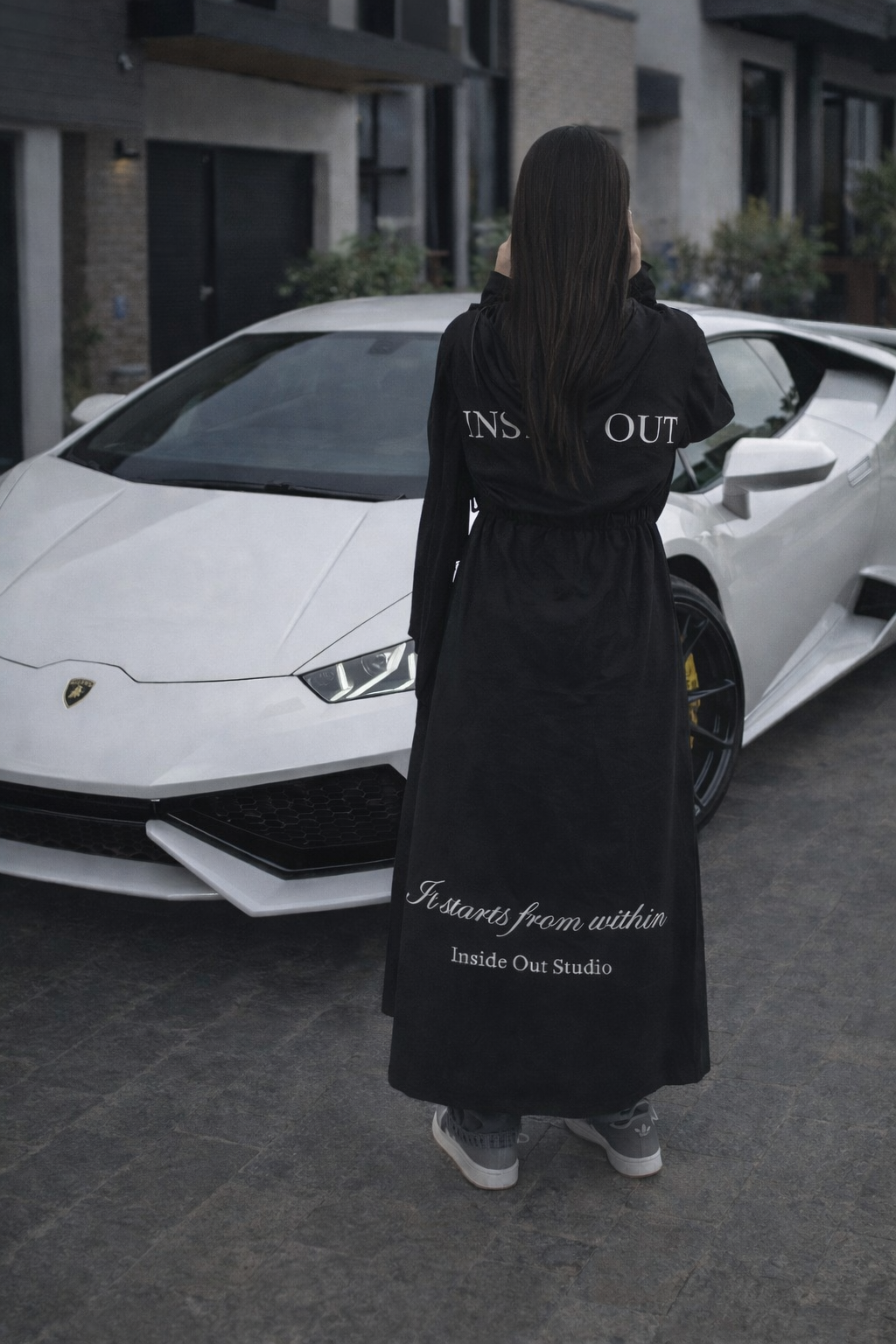 The Keffiyeh Luxe Trench