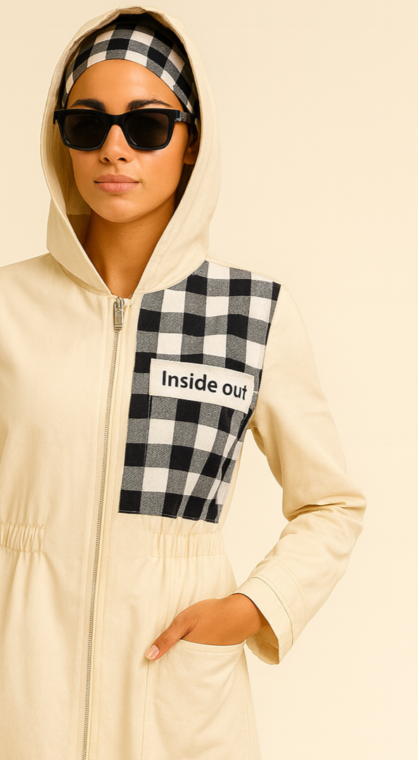 The Keffiyeh Luxe Trench