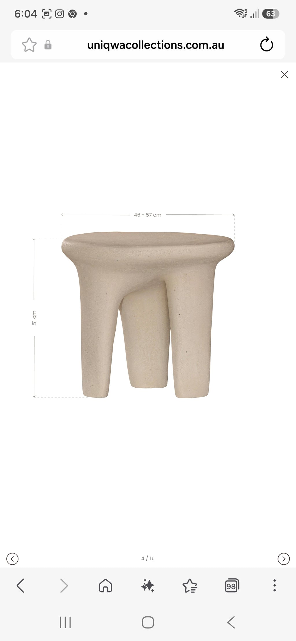 Bedu Side Table | Driftstone