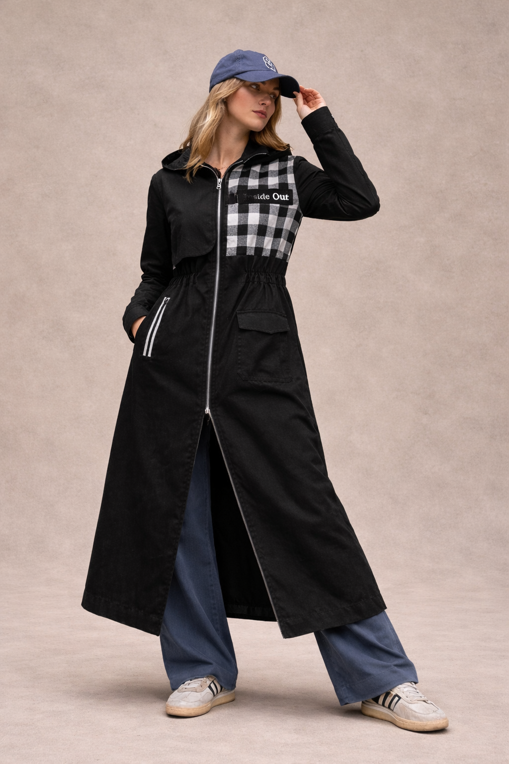 The Keffiyeh Luxe Trench