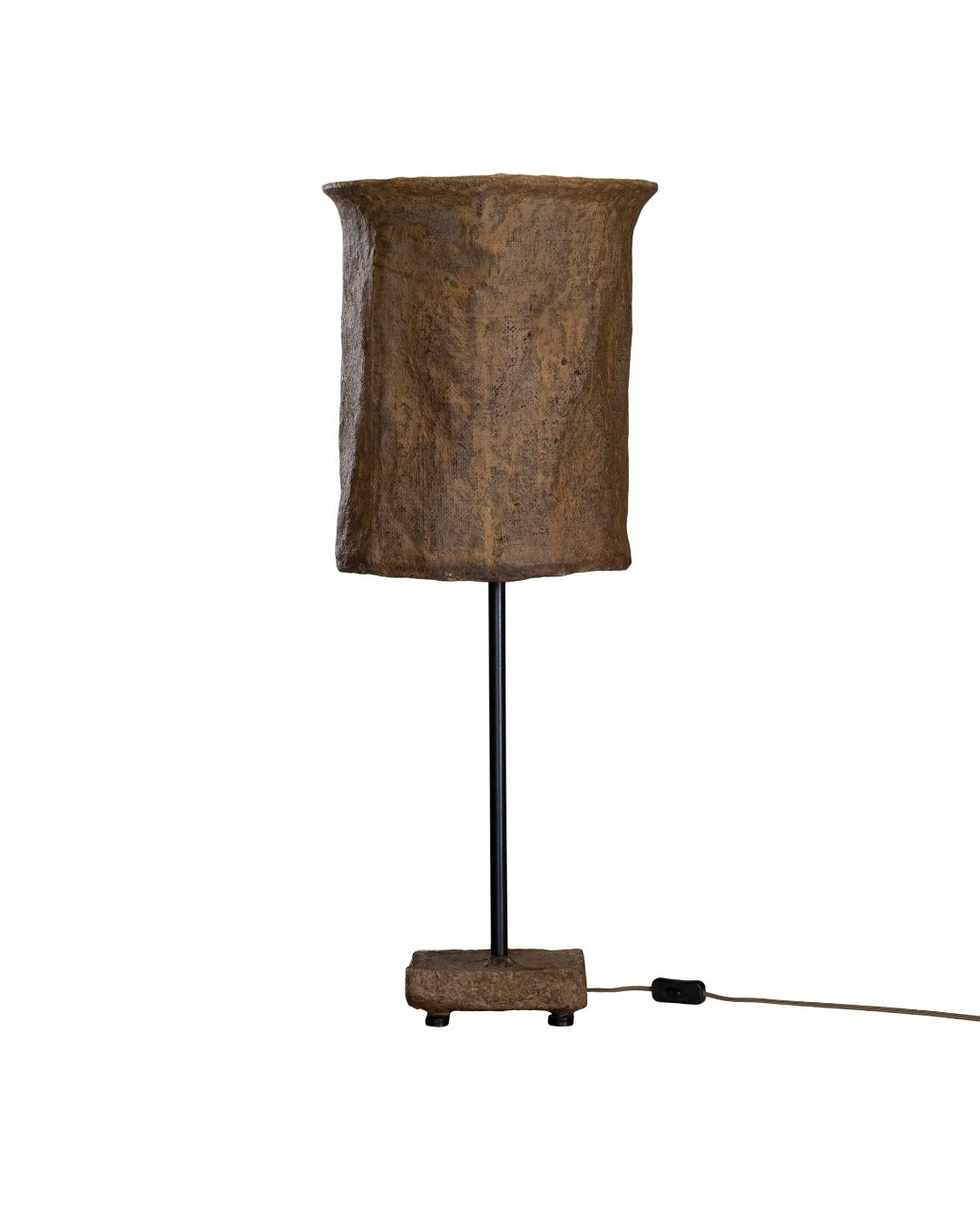 Bhodi Sculptural Table Lamp | Dark Roast