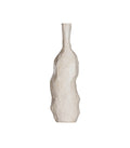 Mazuri Sculptural Vase White Wash (Medium)