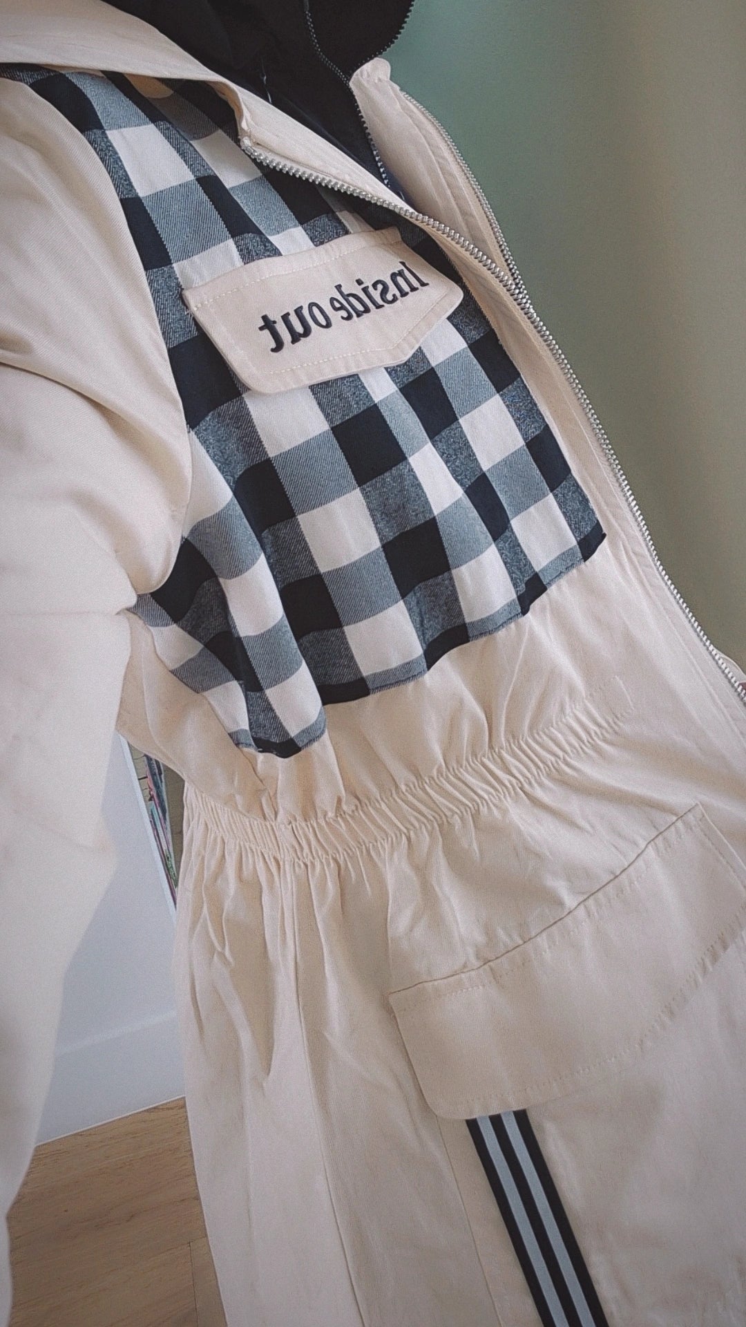 The Keffiyeh Luxe Trench