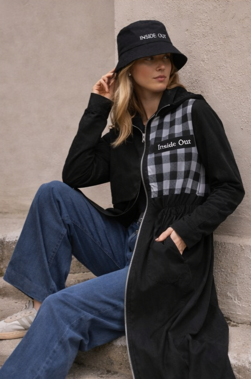 The Keffiyeh Luxe Trench